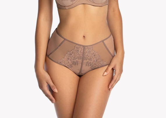 Biustonosz Półusztywniany BS 1118 Francesca Gaia mokka