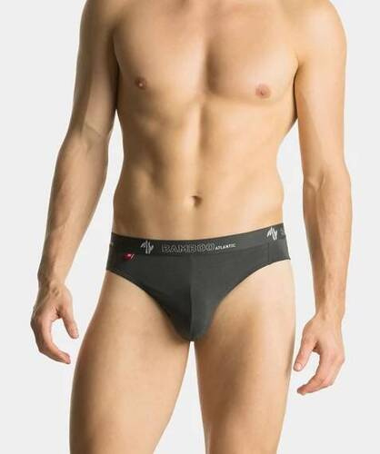 Slipy męskie 2MP-1565 Atlantic - czarny-khaki