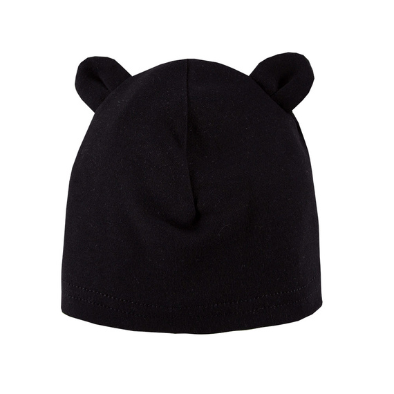 Czapka niemowlęca z uszkami 3-pak Good Day Eevi - niebieski/szary/czarny