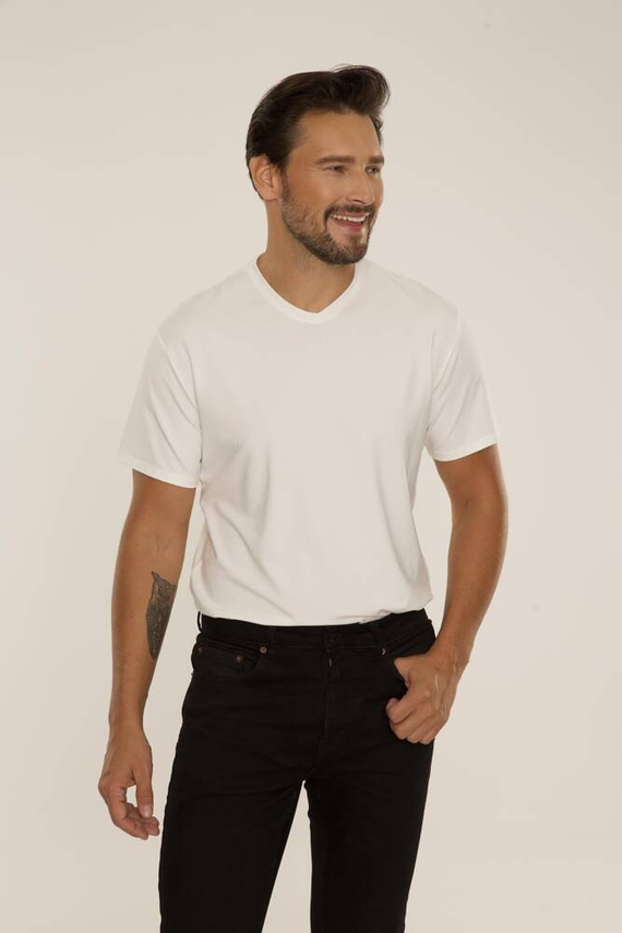 Koszulka t-shirt 828 Chandler De Lafense - ecru