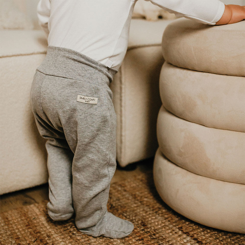 Półśpiochy niemowlęce "Simply Comfy" Ewa Klucze - szary melanż