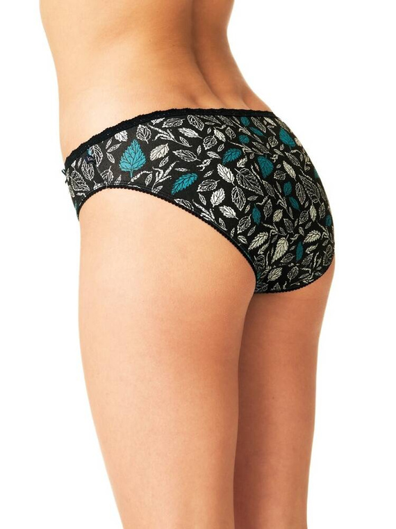 Figi damskie LPR 928 A'2 2-pak Key beżowy czarny