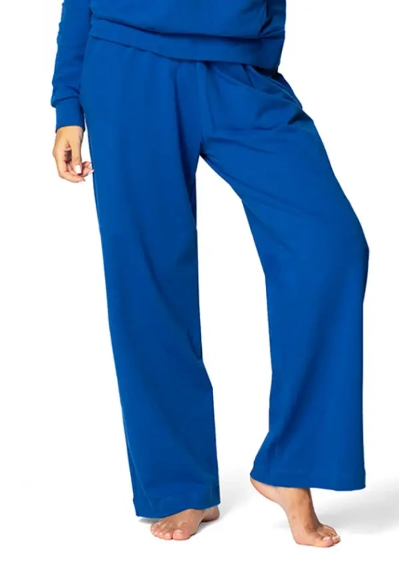 Spodnie dresowe DK-K-B8 Dkaren niebieskie