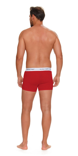Bokserki męskie 5277 Doctor Nap - black melange red