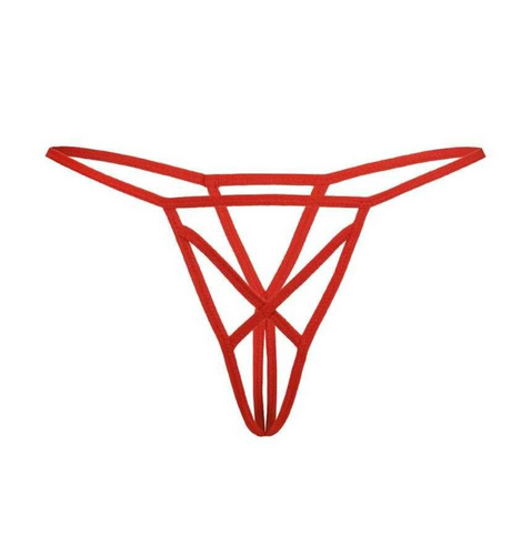 Stringi z otwartym krokiem 3113 Mendi Teyli red