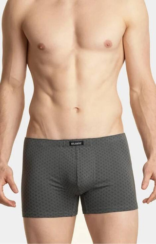 Bokserki męskie 3MH-025/09/10  A'3 Atlantic grafitowy-khaki-czarny	