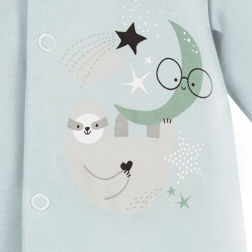 Pajac z nadrukiem Mellow Ewa Klucze - mięta 