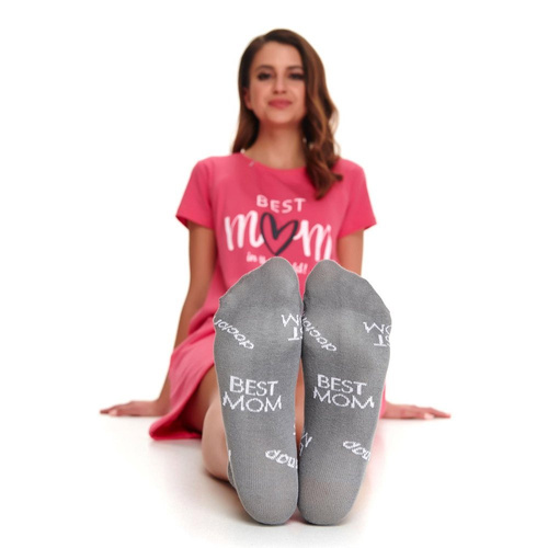 2201 Stopki damskie wzorzyste Doctor Nap - grey