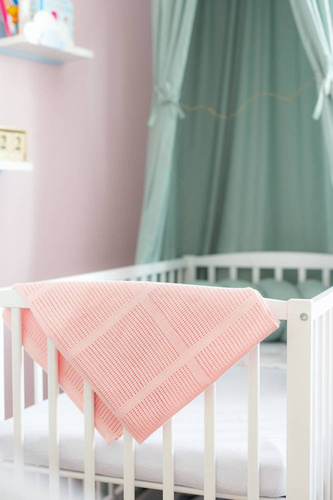 Sensis Kocyk Niemowlęcy Jade - pudrowy