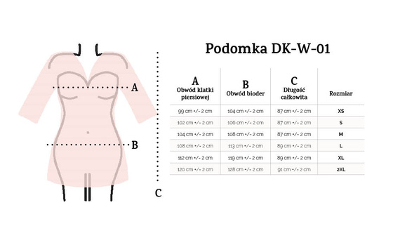 Szlafrok damski waflowy DK-W-01 Dkaren - ecru