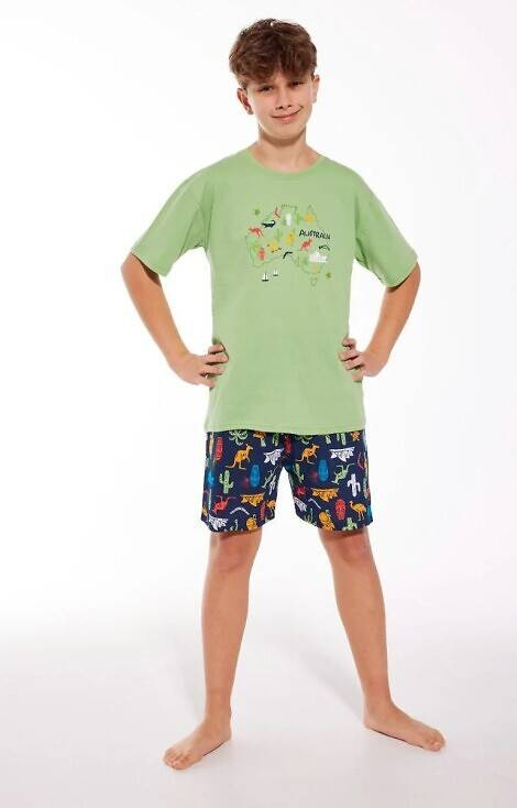 Piżama chłopięca 789/113 790/113 Australia Cornette zielony