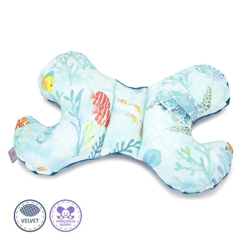 Poduszka Motylek Woodland Velvet - Makaszka