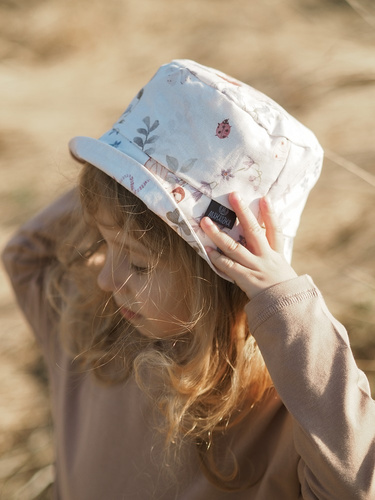 Kapelusik bawełniany Fairies - Makaszka