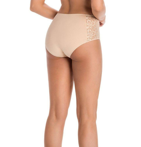 Figi z wysokim stanem Eco Exclusive Teyli - beżowy