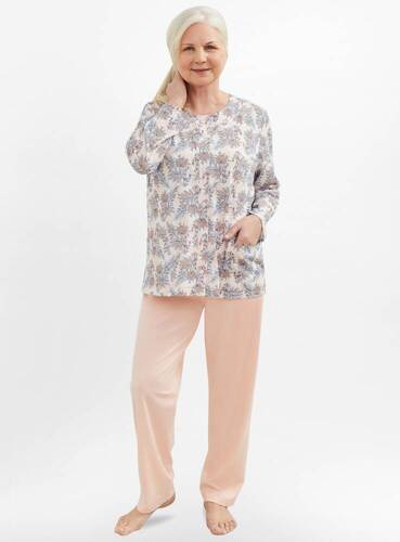 Piżama damska 201 Maria III Martel - brzoskwiniowy 14