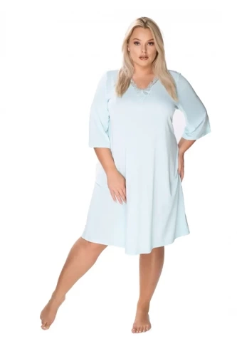 Koszula nocna damska Mewa 86400 Elena Mewa miętowy