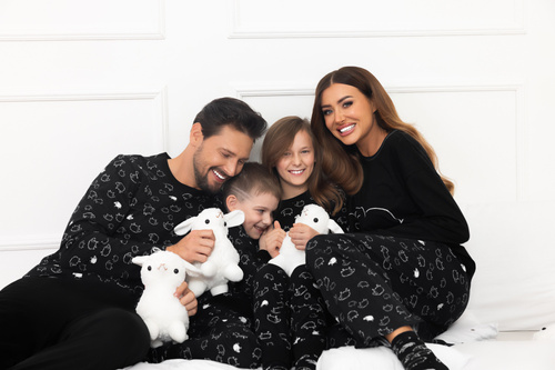 Dziecięca piżama Wito – 100% bawełna MEGA SOFT, wzór owieczki Italian Fashion 