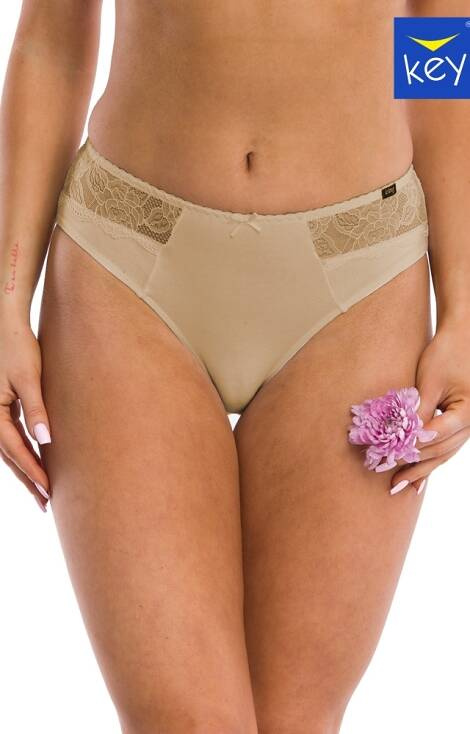 Figi damskie LPC 280 A'2  2-pak Key beżowy