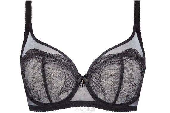 Biustonosz miękki soft Brooke Unikat czarny