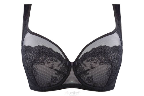 Biustonosz miękki Cora soft Unikat- czarny