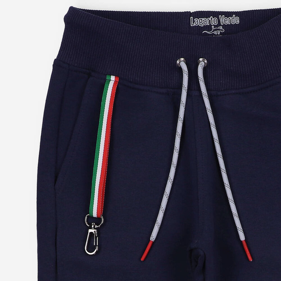 Lagarto Verde Spodnie dresowe dla chłopca- granatowy