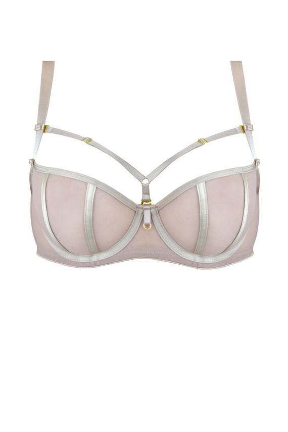 Biustonosz balkonetka 19120 Naked Mediolano beżowy