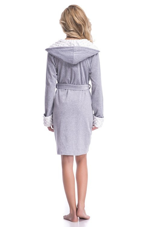 7059 Szlafrok damski Doctor Nap - szary