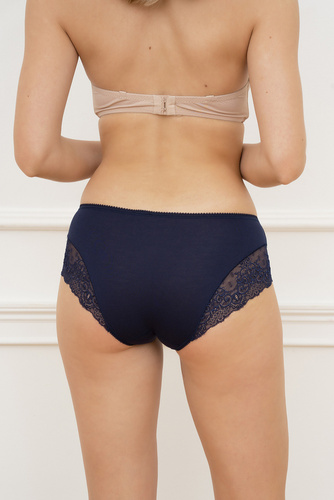 Figi damskie Galaktyka midi Italian Fashion - granatowy