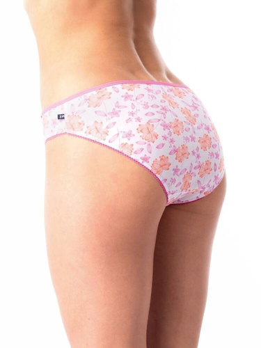 Figi damskie LPR 599 A'2 2-pak Key biały różowy