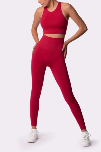 Legginsy damskie Adapt Spaio viva magenta