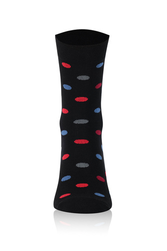 Skarpety M2 Italian Fashion - czarny/bordo/grafit