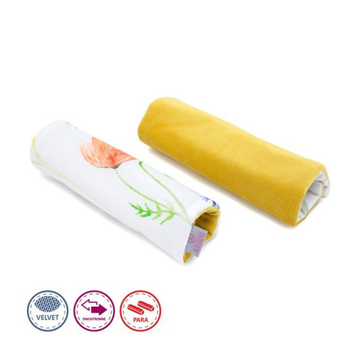 Ochraniacze na pasy Sawanna Velvet Makaszka