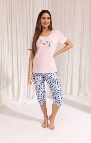 Piżama damska 689 Regina - różowy