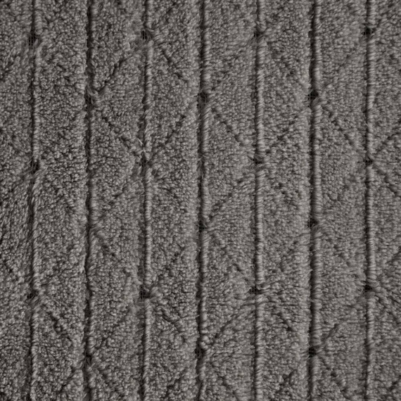 Koc narzuta z mikrofibry Cindy 4 Eurofirany srebrny