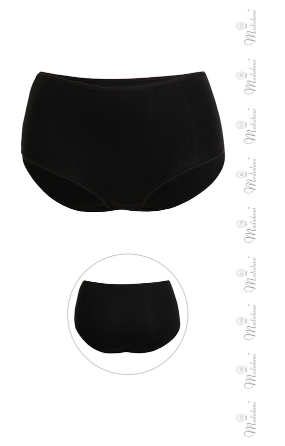 Figi damskie 07013 Laura Mediolano czarny