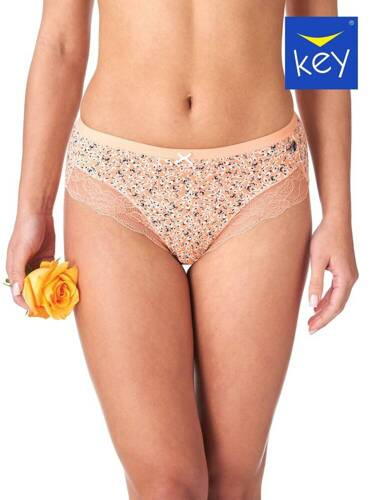 Figi damskie LPC 503   2-pak Key grantowy pomarańczowy