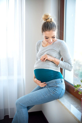 401 Pas ciążowy MIRACLE- petrol