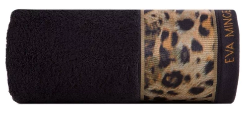 Ręcznik Eva Minge Eva 23 pantera Eurofirany czarny