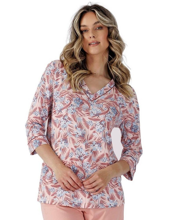 Piżama damska 1515 Mia Leveza pudrowy róż