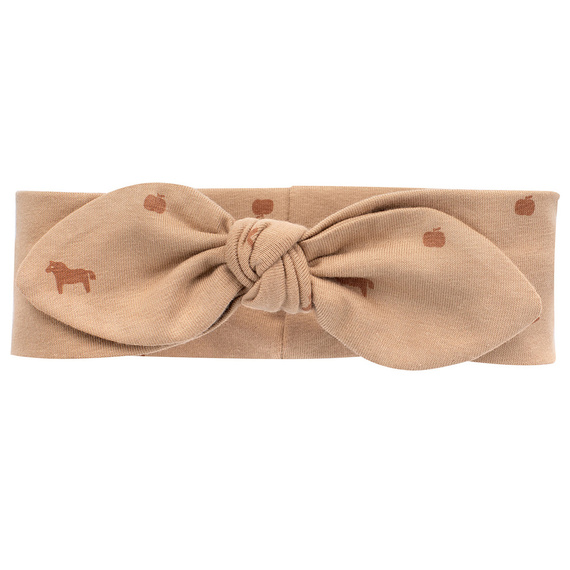 Opaska Wooden Pony Pinokio - brąz druk