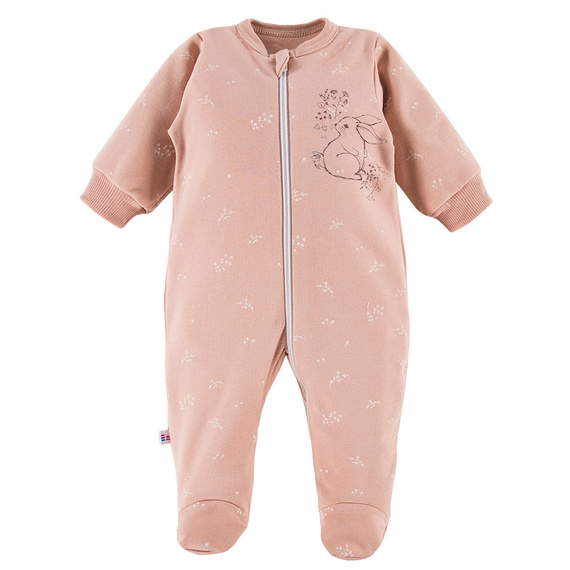 Pajac niemowlęcy z zamkiem Bloom Eevi - beżowy