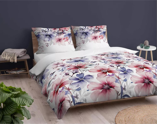 Pościel bawełniana 4965A kwiaty Detexpol 