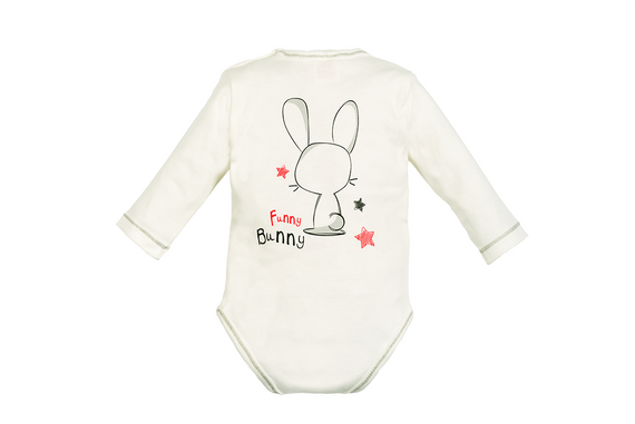 Body z długim rękawem "BANNY B" Makoma różowy