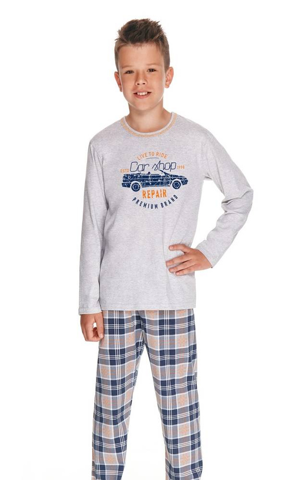 Piżama dla chłopca 2650/2651 Mario Taro niebieski