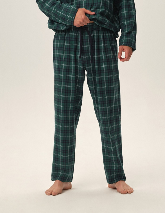 Piżama Męska 41922 Hire Henderson zielony