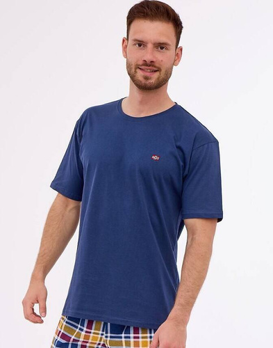 Piżama męska 326/265 Flag Cornette granatowy