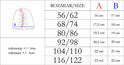 209055 Rosy Czapeczka turban Nicol