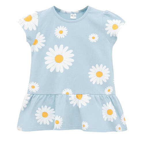 Tunika z krótkim rękawem Daisy Pinokio - niebieska