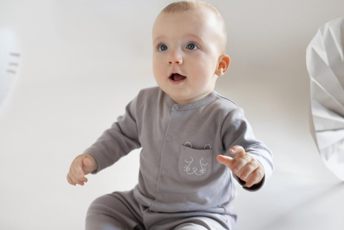 Pajac niemowlęcy Slow Life Pinokio - beż