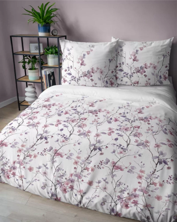 Pościel Satin Stories Detexpol 5490 B | Miękka bawełna satynowa, elegancki zestaw prezentowy